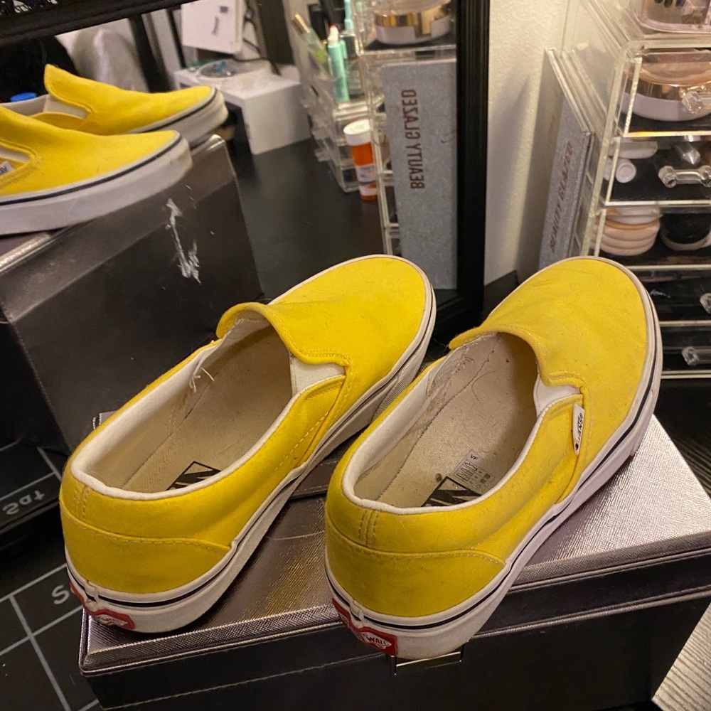 Slip on Vans Yellow - Picture 2 of 4